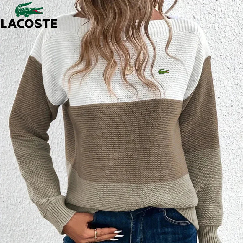 LC™ Stickad Tröja i Flerfärgad Design