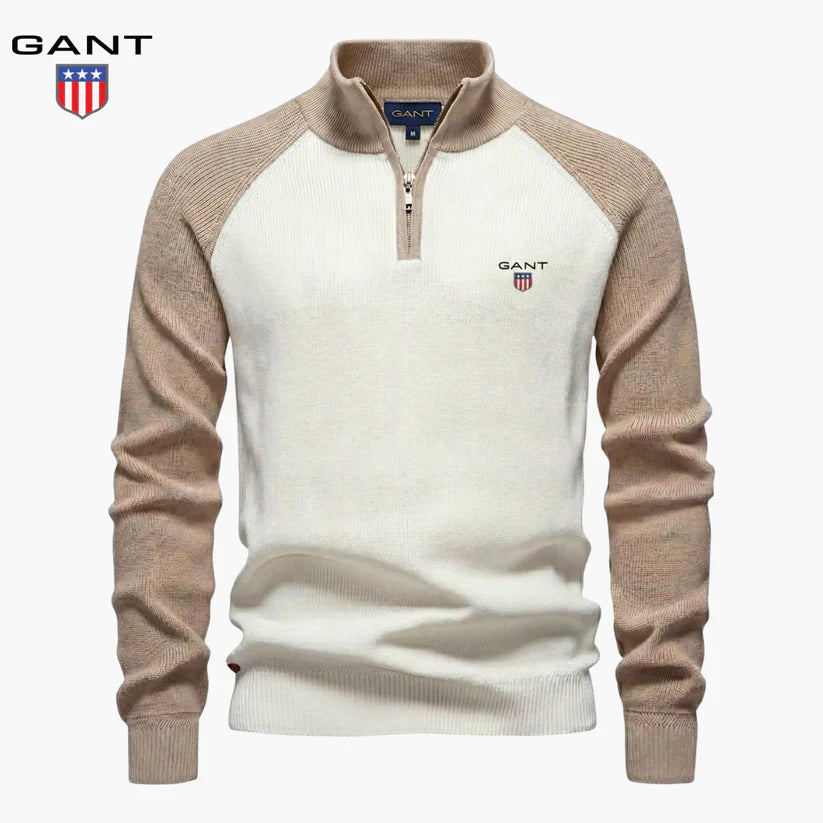 GANT™ Stickad Tröja med Half-Zip