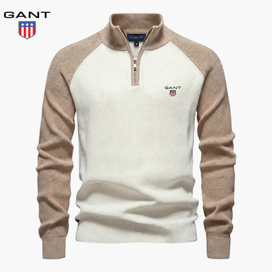 GANT™ Stickad Tröja med Half-Zip