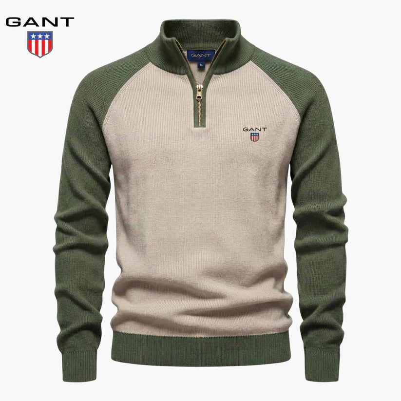 GANT™ Stickad Tröja med Half-Zip