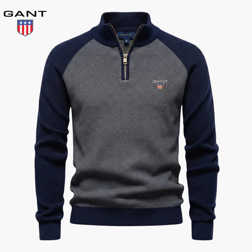 GANT™ Stickad Tröja med Half-Zip