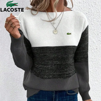 LC™ Stickad Tröja i Flerfärgad Design