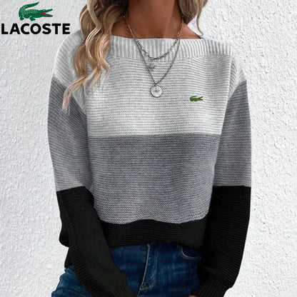 LC™ Stickad Tröja i Flerfärgad Design