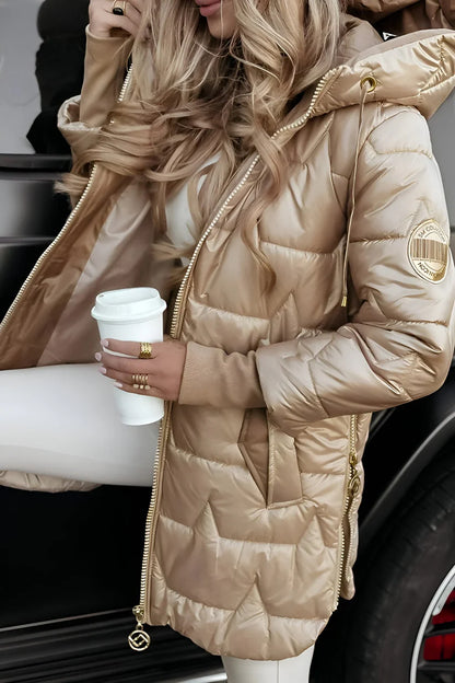 VALENTINA | Elegant Kappa med Huva