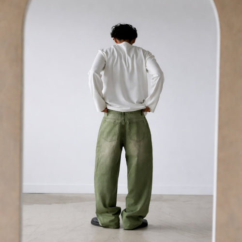 Baggy "Matcha" Jeans