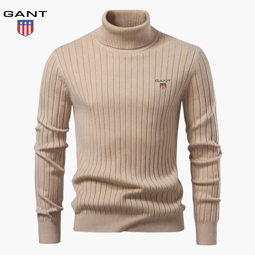 GANT™ Ribbstickad Polotröja