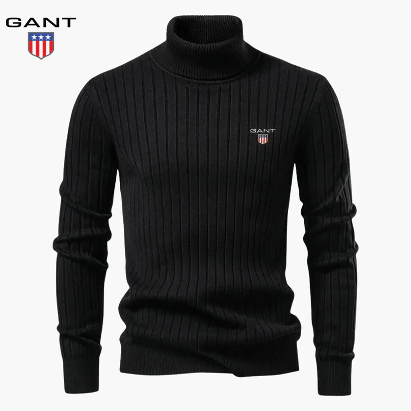 GANT™ Ribbstickad Polotröja