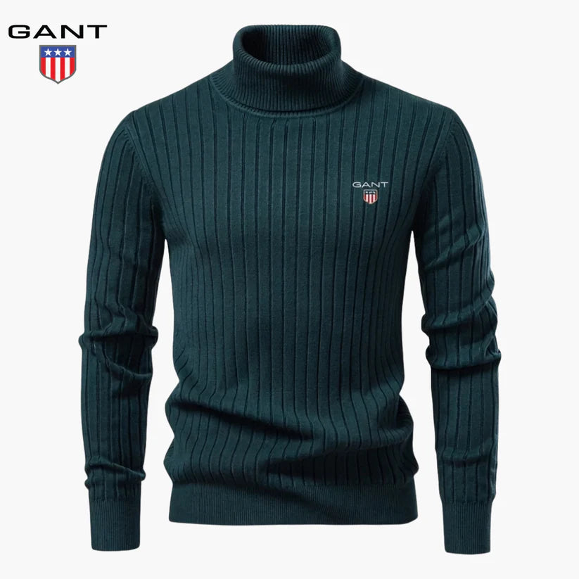 GANT™ Ribbstickad Polotröja